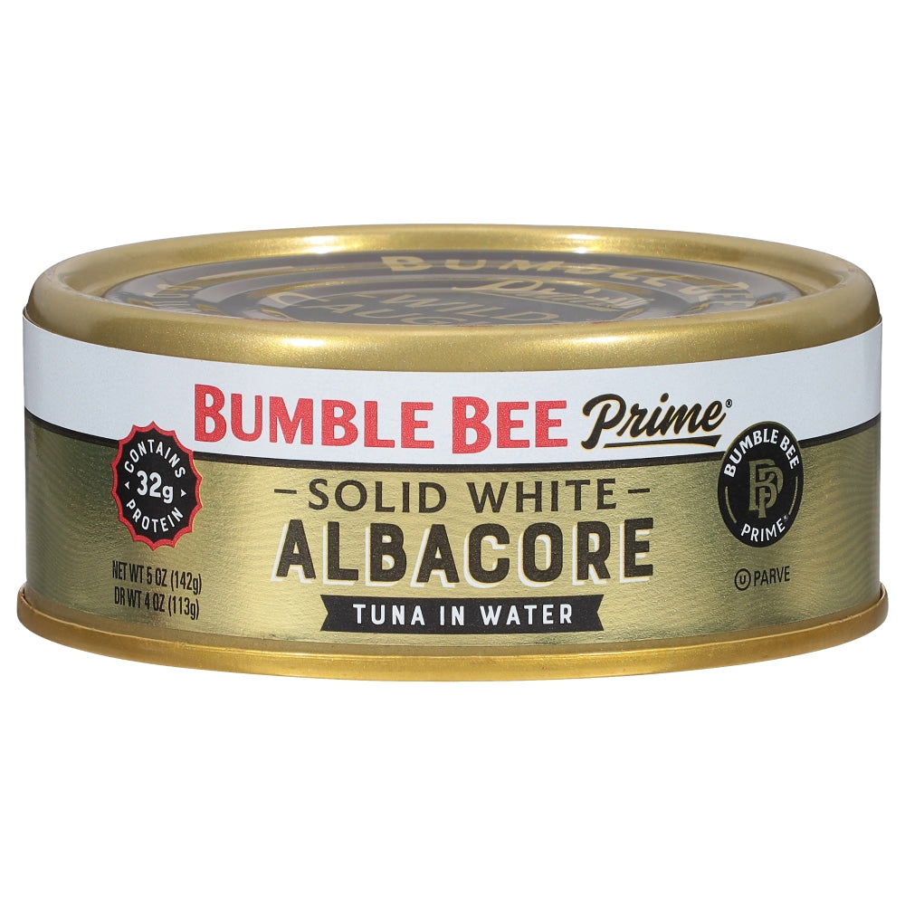 Bumble Bee Prime Fillet Solid White Albacore In Water Tuna 5OZ