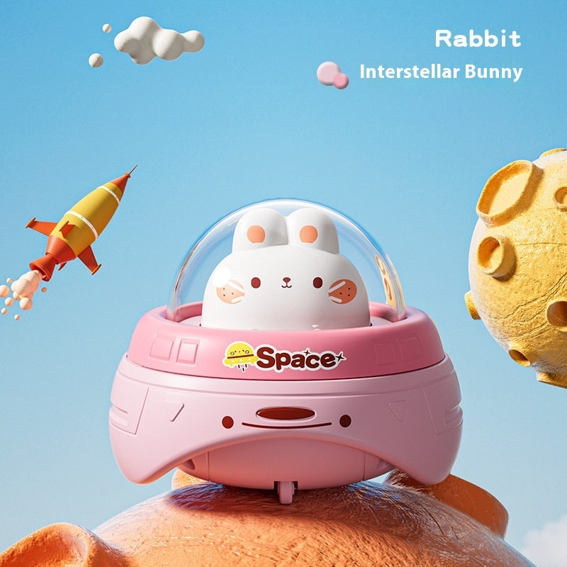 Children's Cute Puzzle Press Car Toy