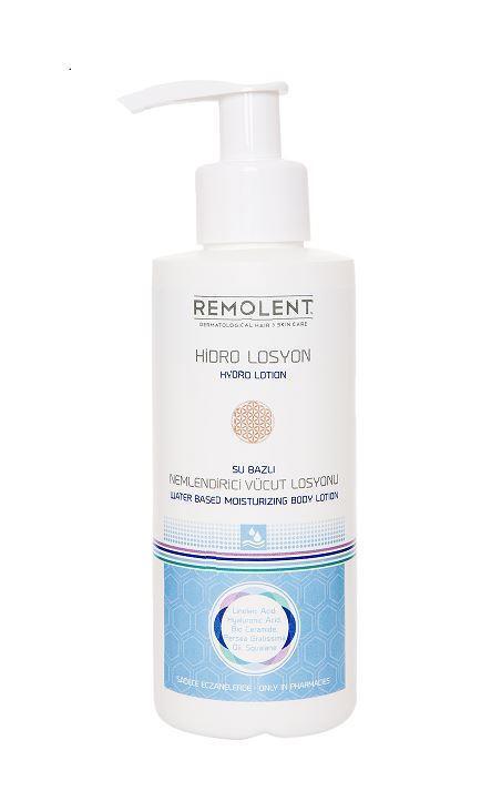 Remolent Hydrating Body Lotion: Water Based Skin Moisturizer for All-Over Body Hydration - Non-Greasy, Quick Absorbing - 150ml