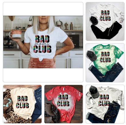 Bad Moms Club w/ 2 Tone Rainbow Leopard Print - 14 Style Options