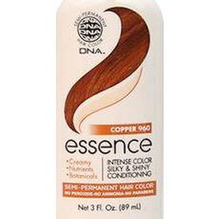 DNA Essence Semi-Permanent Hair Color 951 Black, Henna Infused, 3 oz