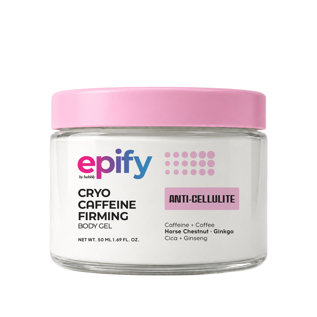 Epify Cryo-Effect Anti-Cellulite Firming Gel Cream with Caffeine &amp; Coffee Extract, 1.7 Fl Oz