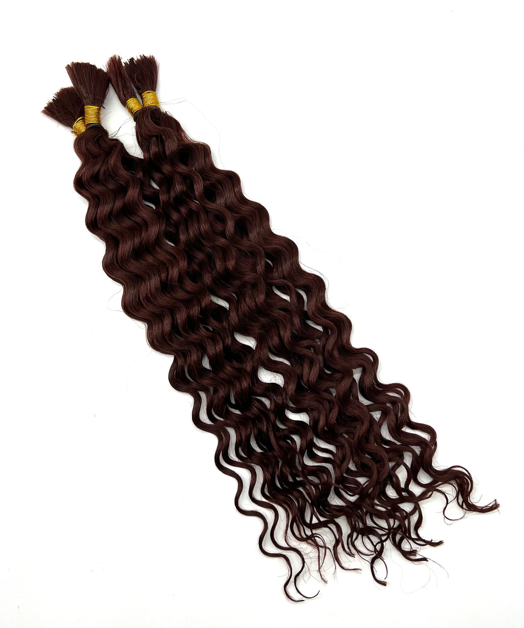 Unique's Human Hair New Deep Bulk 18" - Choose Size
