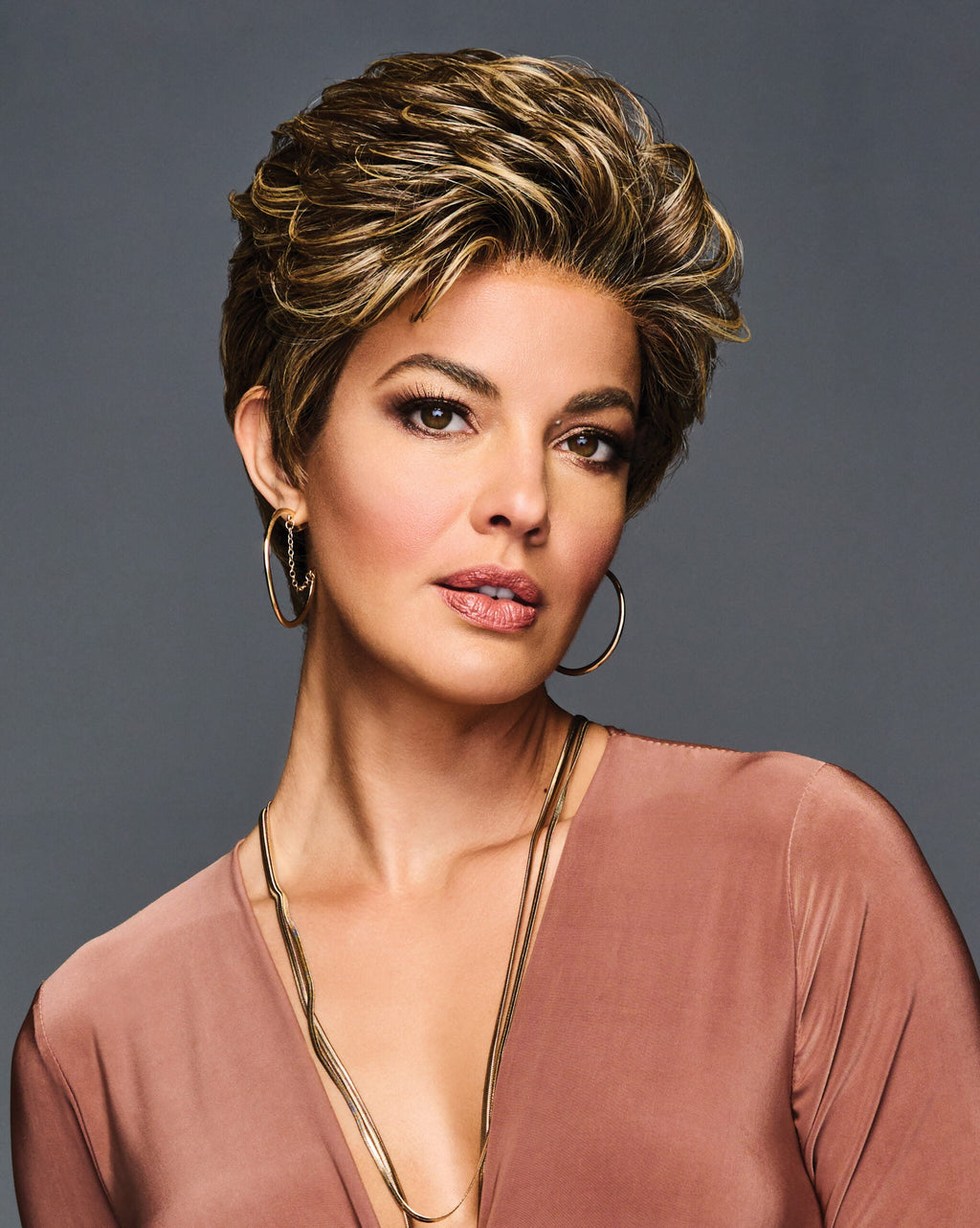 Gabor Out the Door Wig, GF10-12 Sunlit Chestnut