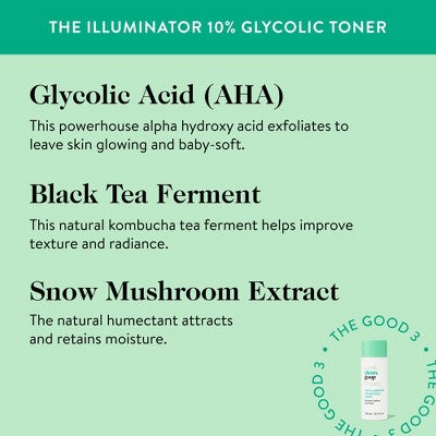 good.clean.goop beauty The Illuminator 10% Glycolic Toner 3.4 fl. oz. - Missing Box