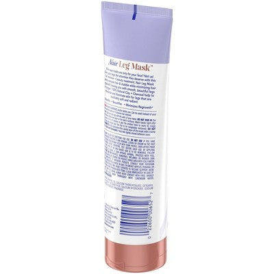 Nair Hair Remover Beauty Treatment Charcoal Clay Leg Mask 8.0oz - New