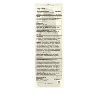 Aveeno Positively Radiant Sheer Daily Moisturizer SPF 30 2.3 fl oz - Imperfect Box