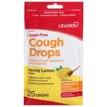 Leader™ Sugar-Free Honey Lemon Cough Drop, 25-Pack