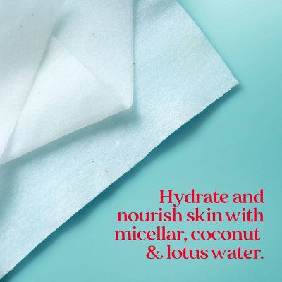 Burt's Bees Micellar Coconut Lotus Towelette 2pk/60ct - New