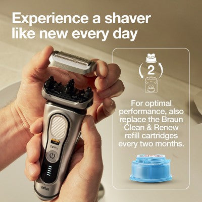 Braun Electric Shaver Replacement Head Silver - New