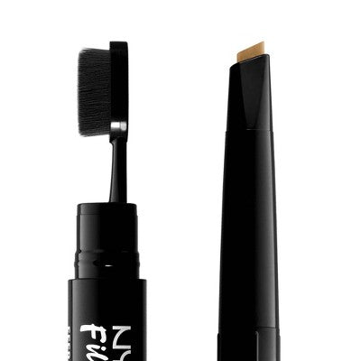 NYX Professional Makeup Fill & Fluff Eyebrow Pomade Pencil Auburn 0.007oz - Imperfect Box