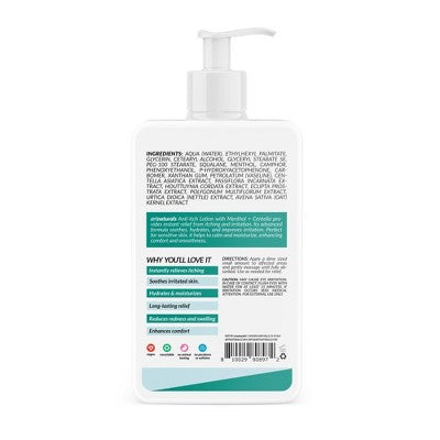 artnaturals Anti-Itch Body Lotion 8 fl oz - New
