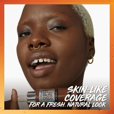 Maybelline Super Stay 24HR Skin Tint Foundation Serum 118 1 fl oz - Imperfect Container