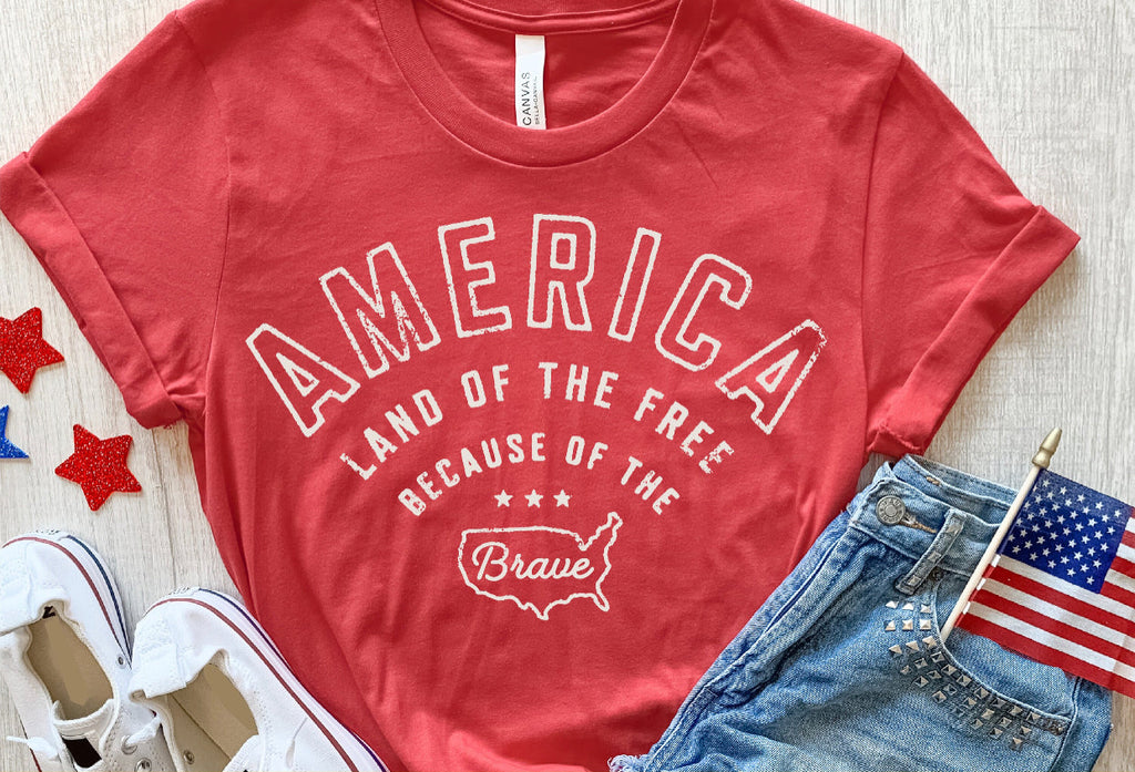 America - Land Of The Free Because Of The Brave