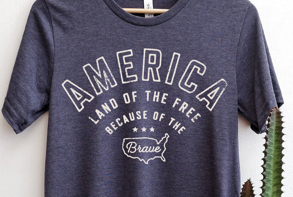 America - Land Of The Free Because Of The Brave