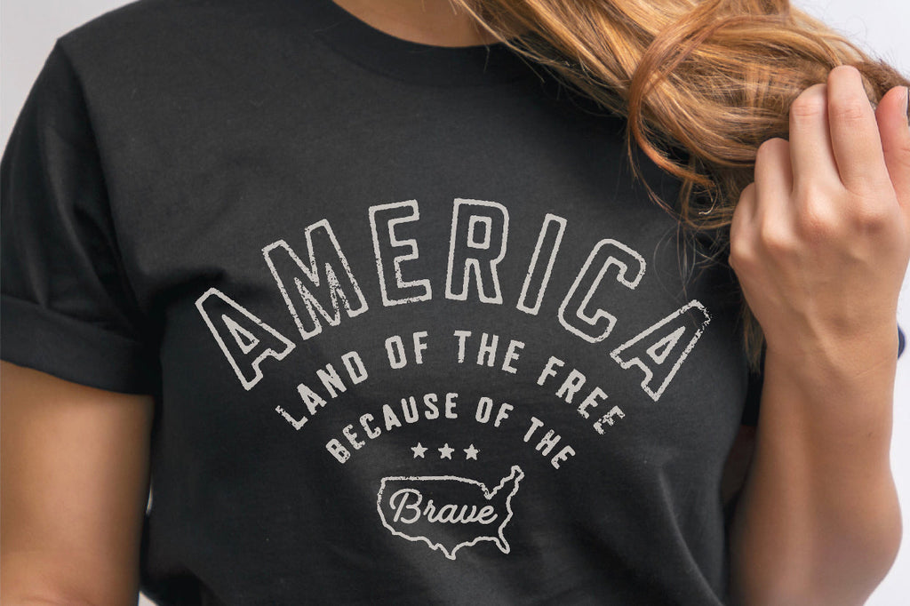 America - Land Of The Free Because Of The Brave