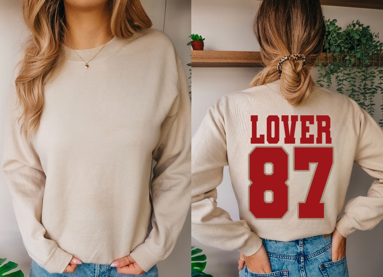 LOVER 87 (ON BACK)