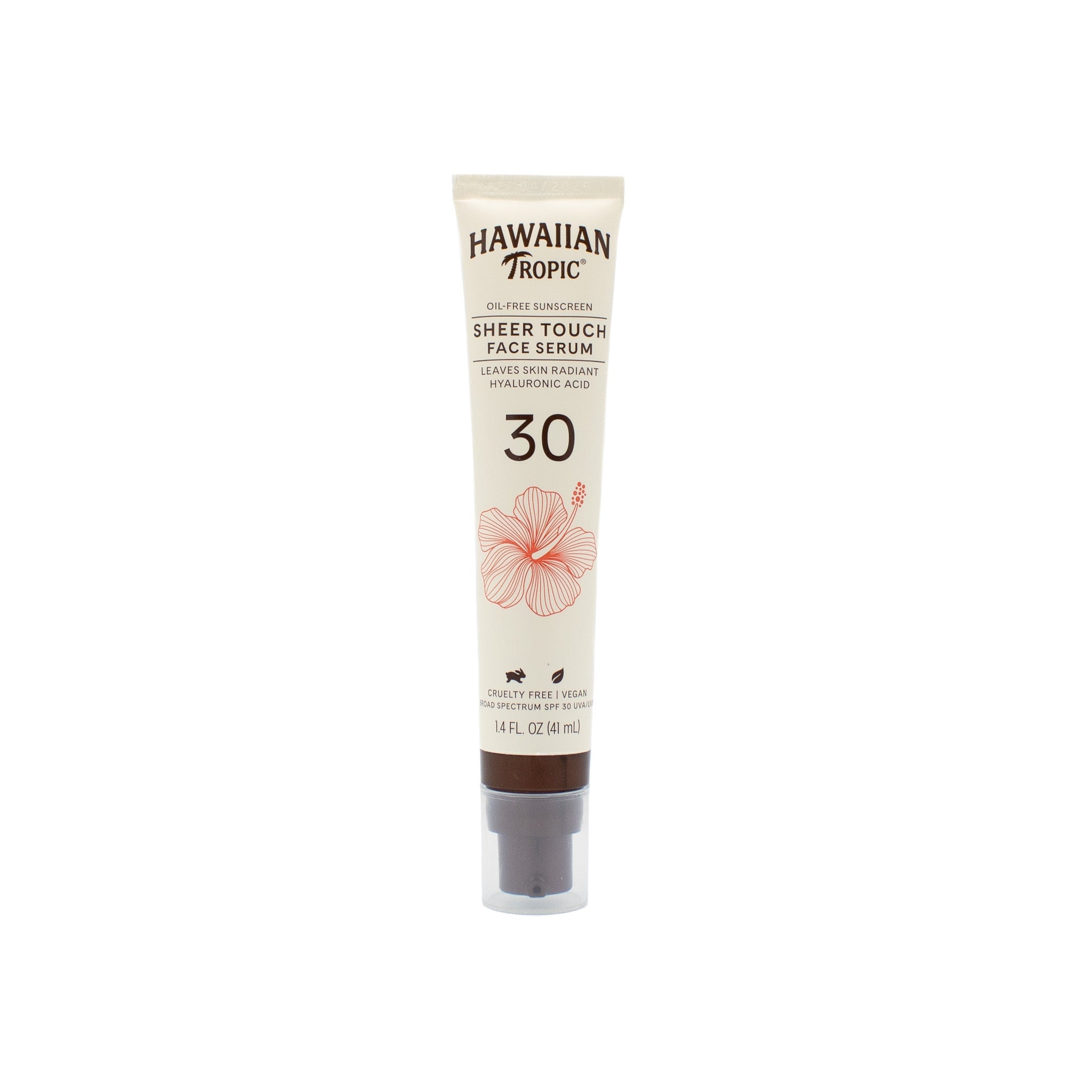 Hawaiian Tropic Sheer Touch Face Serum SPF30 1.4oz - New