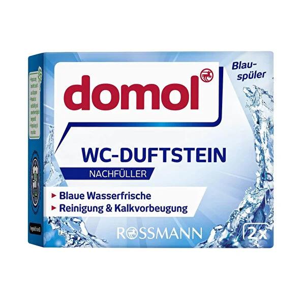 Domol Toilet Cleaning Refill - 80g - Effective Lime Scale Prevention & Freshness