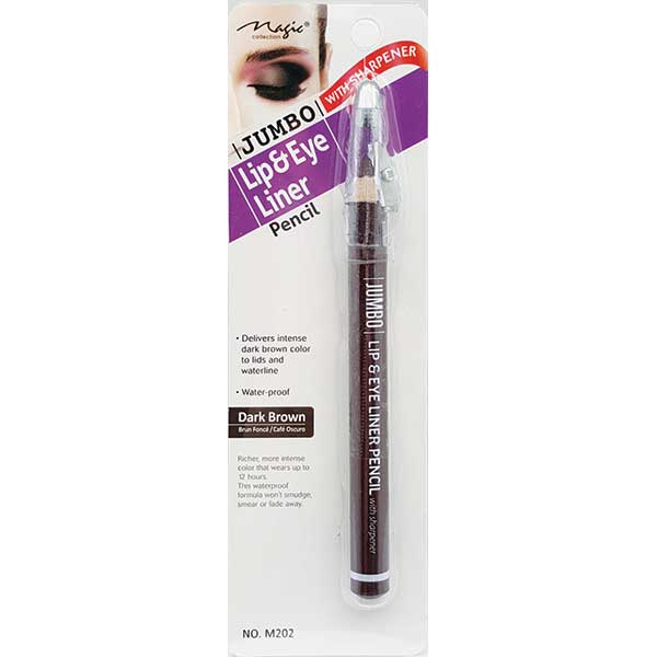 Jumbo Lip & Eye Liner, Dark Brown