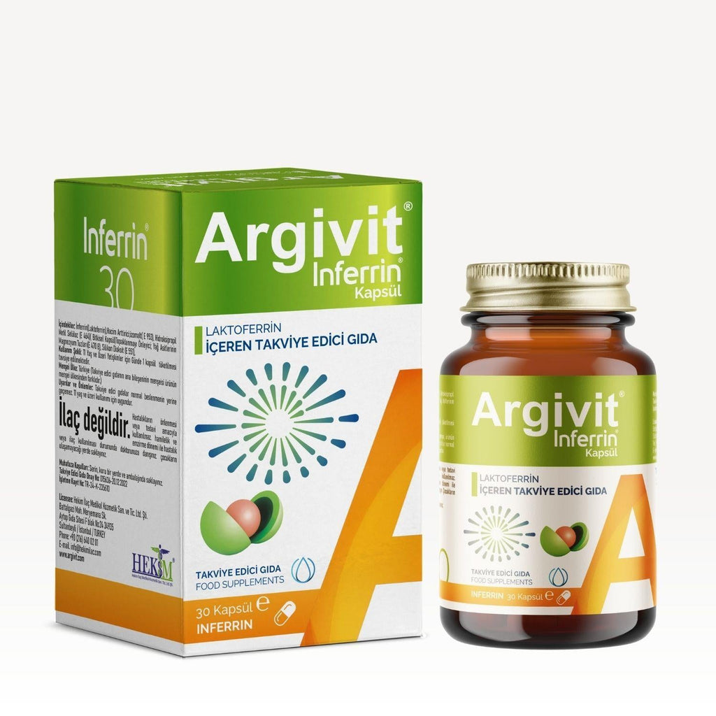 Argivit Immune Support Supplement - Boosts Immune System & Relieves Dry Eyes - 30 Capsules