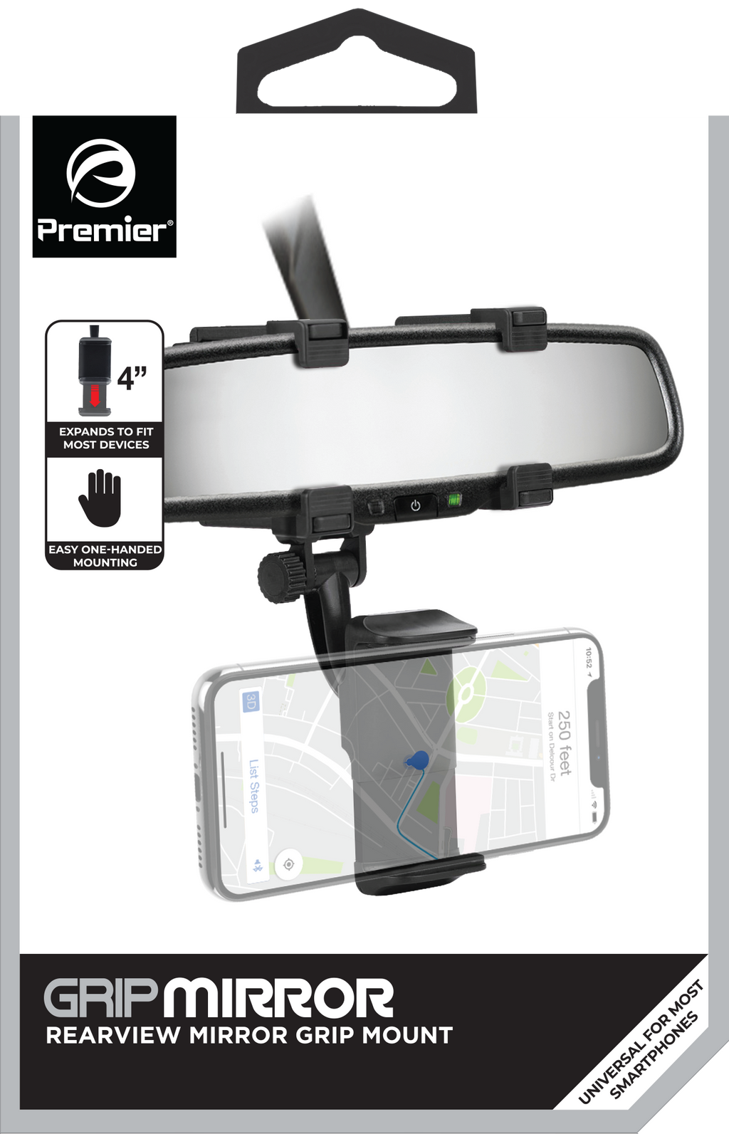 Universal Mirror Mount: Reflective Convenience for Your Device