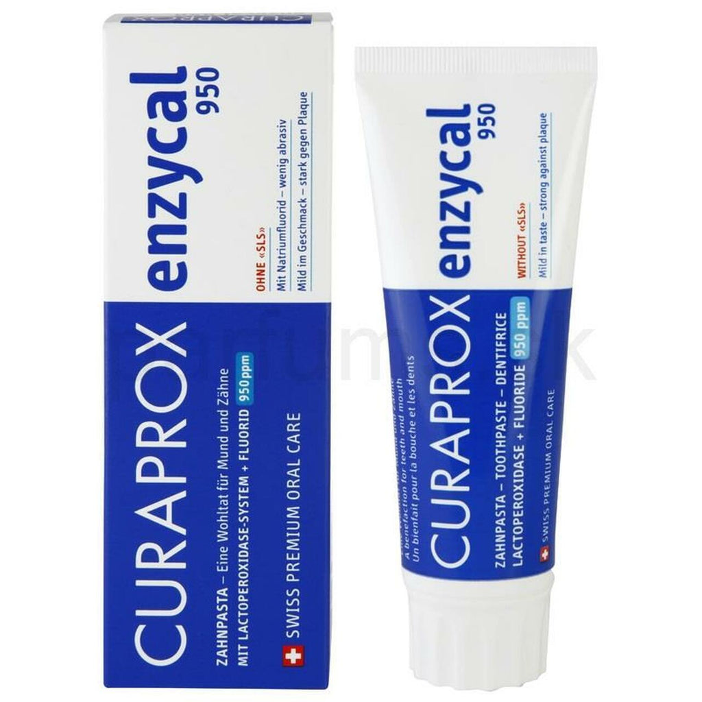 Curaprox Enzycal 950 Toothpaste for Effective Oral Hygiene - 75ml