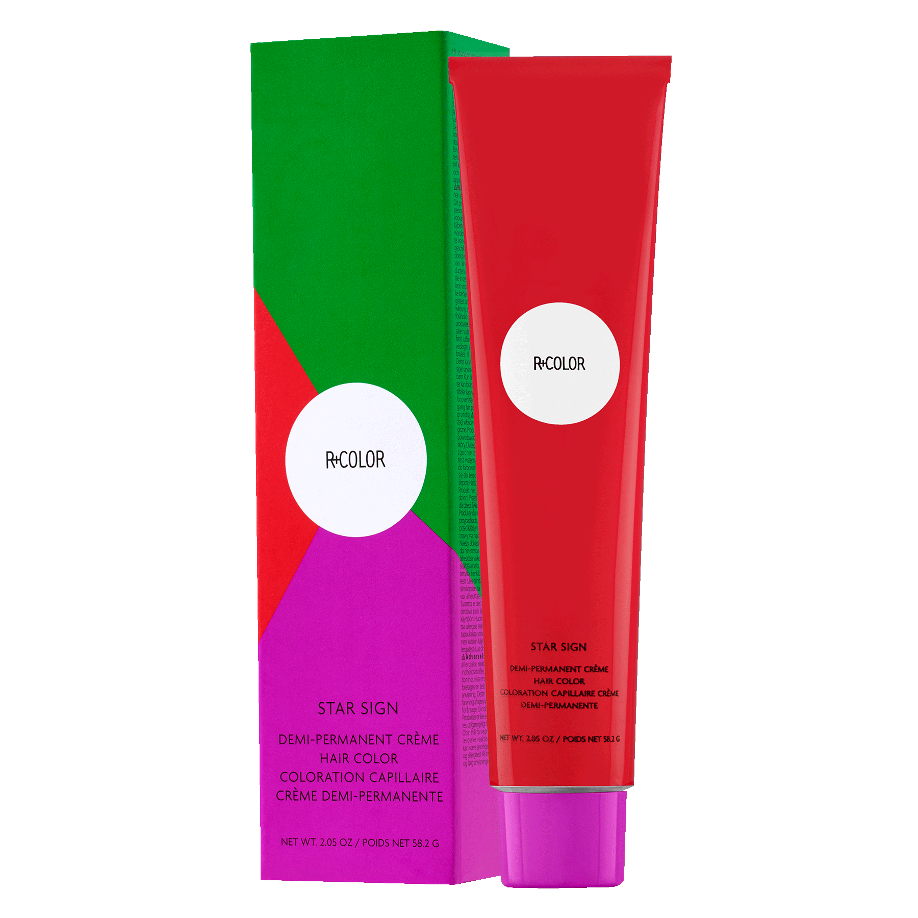 R+Co Star Sign Demi-Permanent Liquid Hair Color, 8.1-A Poetry, 2 oz