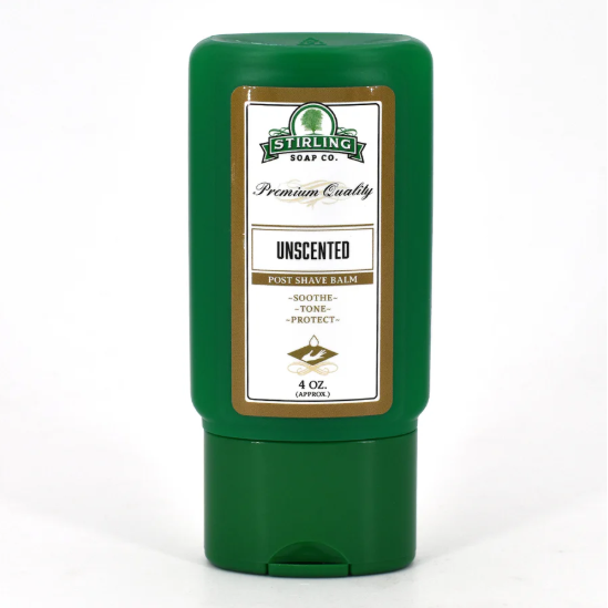 Stirling Soap Co. Unscented Post Shave Balm 4 Oz