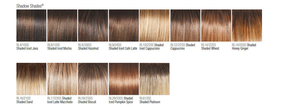 Raquel Welch Bella Vida Wavy Layered Wig, RL17/23SS Shaded Iced Latte Macchiato