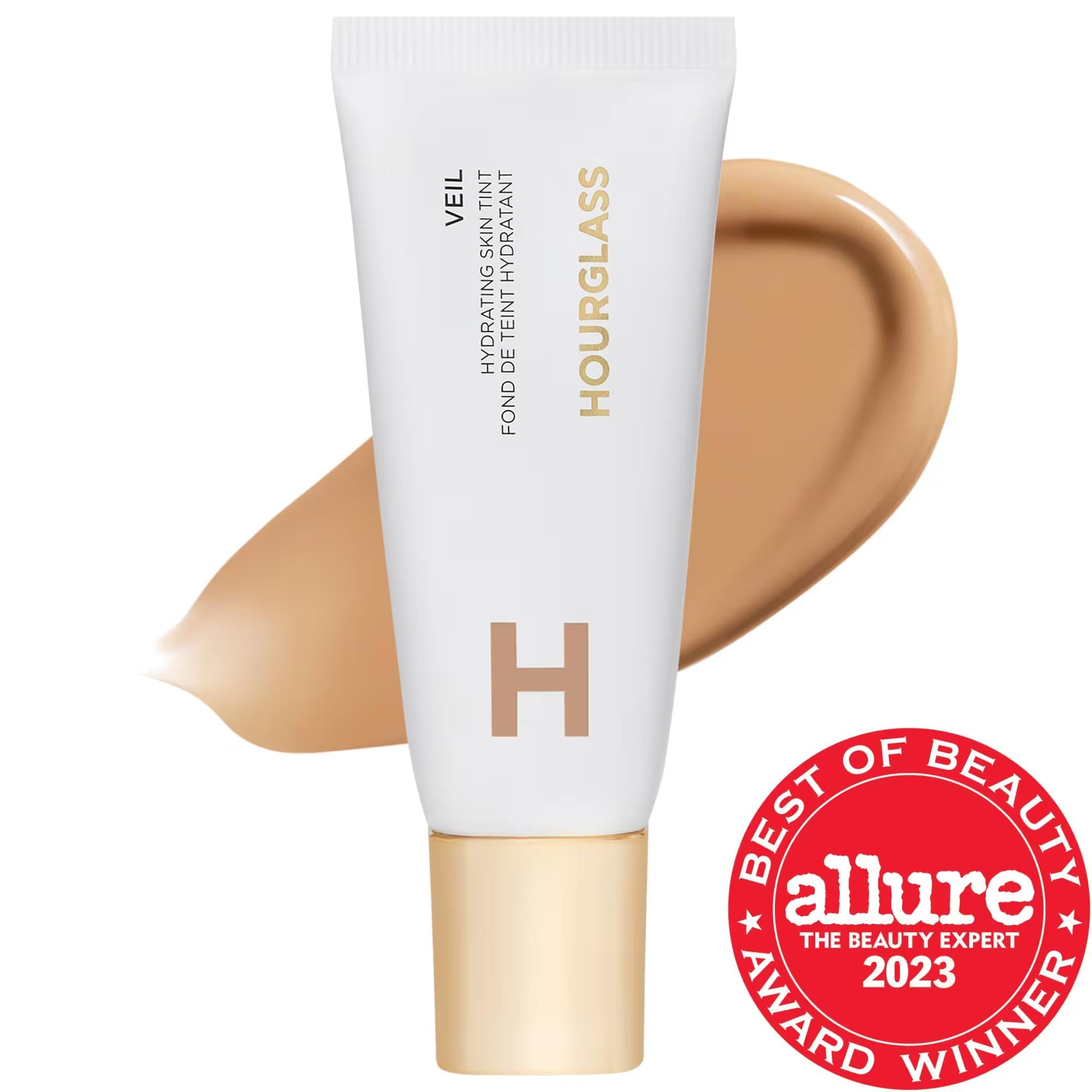 Veil Hydrating Skin Tint Foundation: Lightweight, Dewy & Radiant Coverage | Vegan & Cruelty-Free, Hyaluronic Acid for Intense Hydration