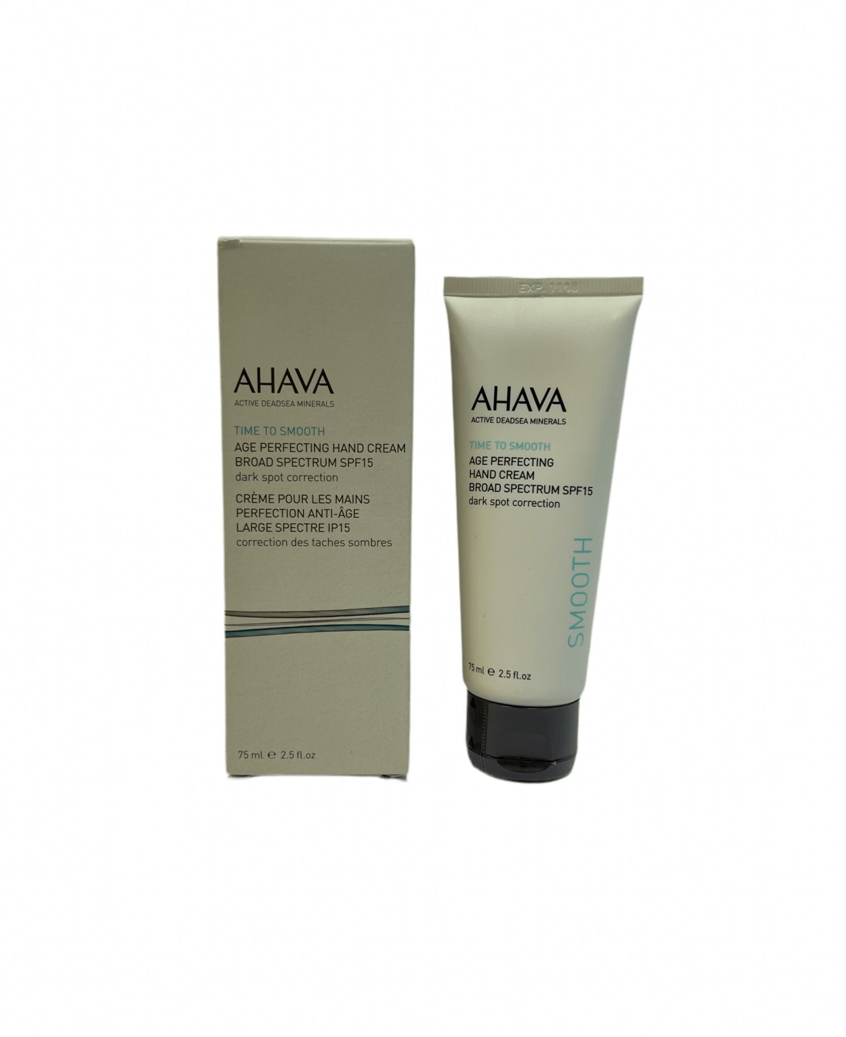 AHAVA Time to Smooth Age Perfecting Hand Cream Broad Spectrum SPF15 (2.5 fl .oz)