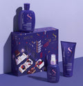 Alfaparf Milano Semi Di Lino Gift Set for Blonde and Silver Hair - Anti-Yellow Sulfate Free Shampoo, Conditioner and Leave-In Spray Toner - Neutralizes Unwanted Yellow Tones
