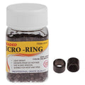 Allure Micro Ring 4.0 mm (1000 pcs) Dark Brown Hair Extension Supplies