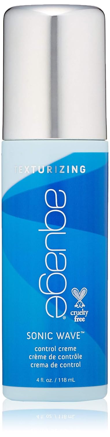 AQUAGE Sonic Wave Control Creme, Nourish and Strengthen Hair 4 fl oz