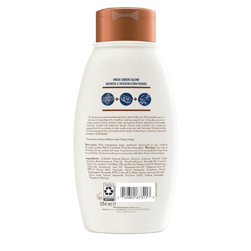 Aveeno Scalp Soothing Fresh Greens Blend Conditioner 12 fl. Oz