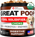 Probiotics for Dogs 120 Chews Stool Softener High Fiber