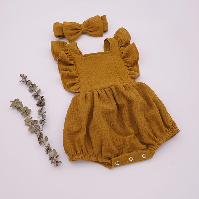 New Baby And Infants Romper Romper Shooting Birthday Dress Children Onesie
