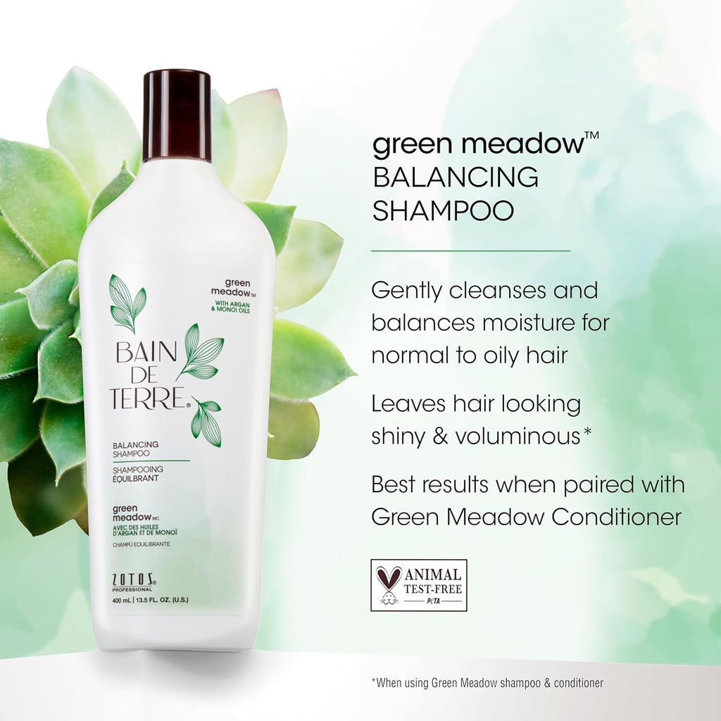 Bain de Terre Green Meadow Balancing Shampoo 13.5 fl oz
