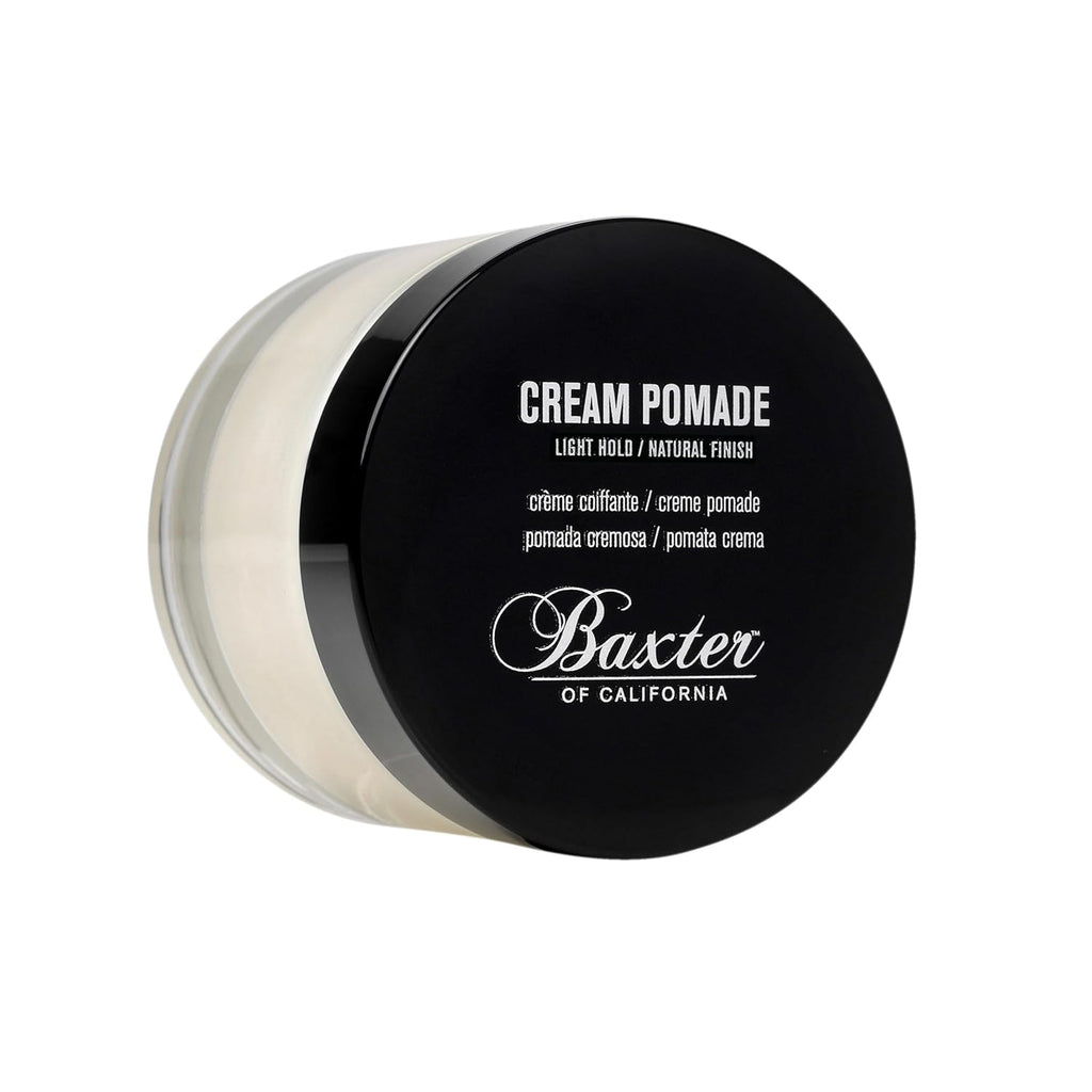 Baxter of California Cream Pomade for Men, Natural Finish, Light Hold