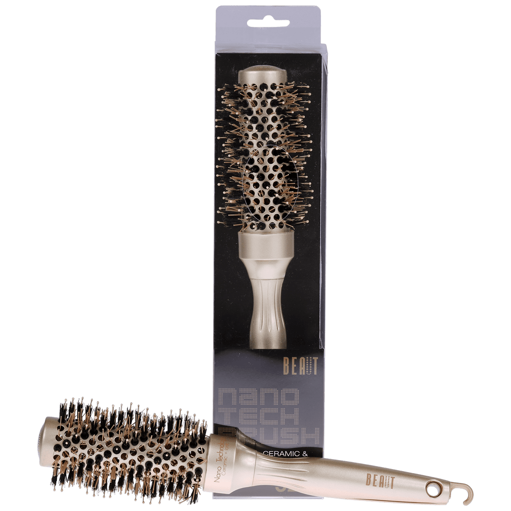 Beaut Ceramic Nanotech Hair Brush - Choose Size New