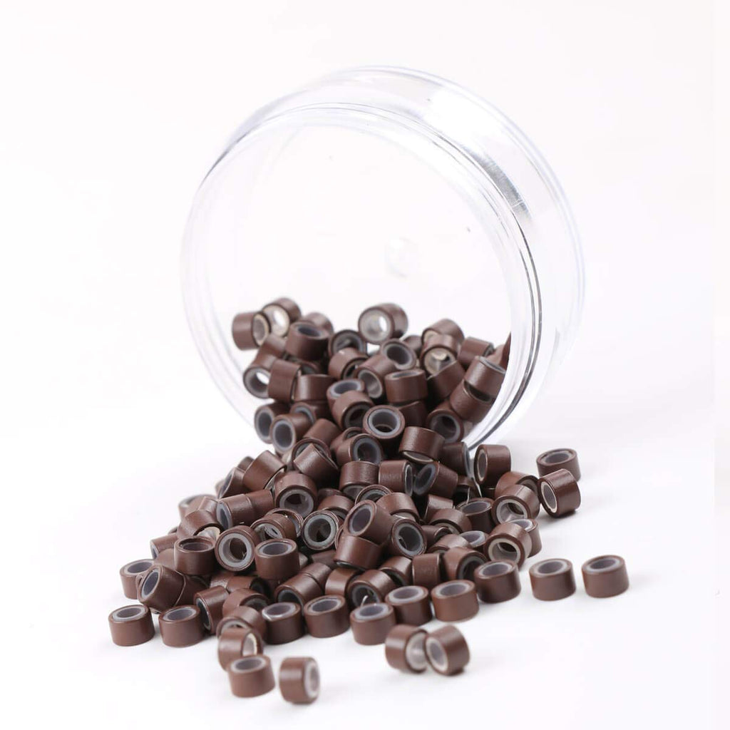 Beaut Micro Ring With Silicone 5 mm (100 pcs) Hair Extension