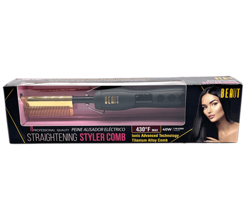Beaut Straightening Styler Comb 430°F Max
