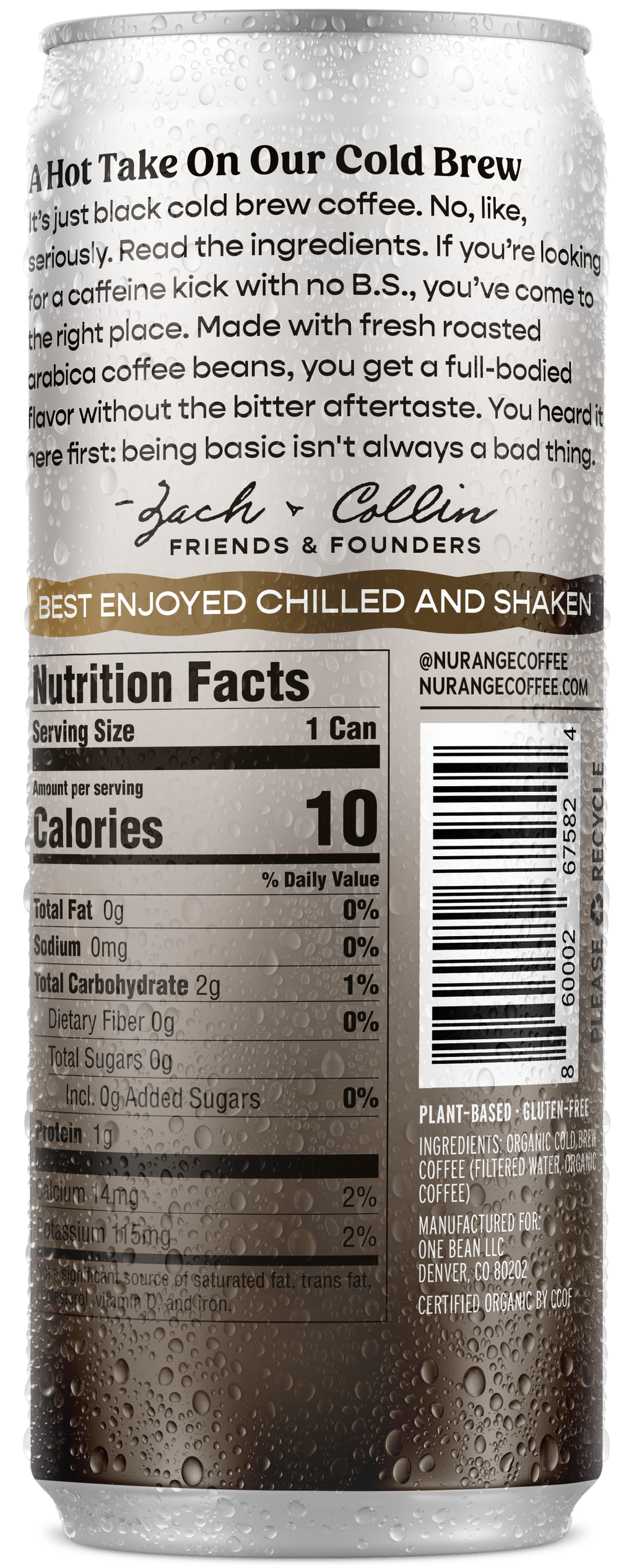 Black Cold Brew - 12- Pack