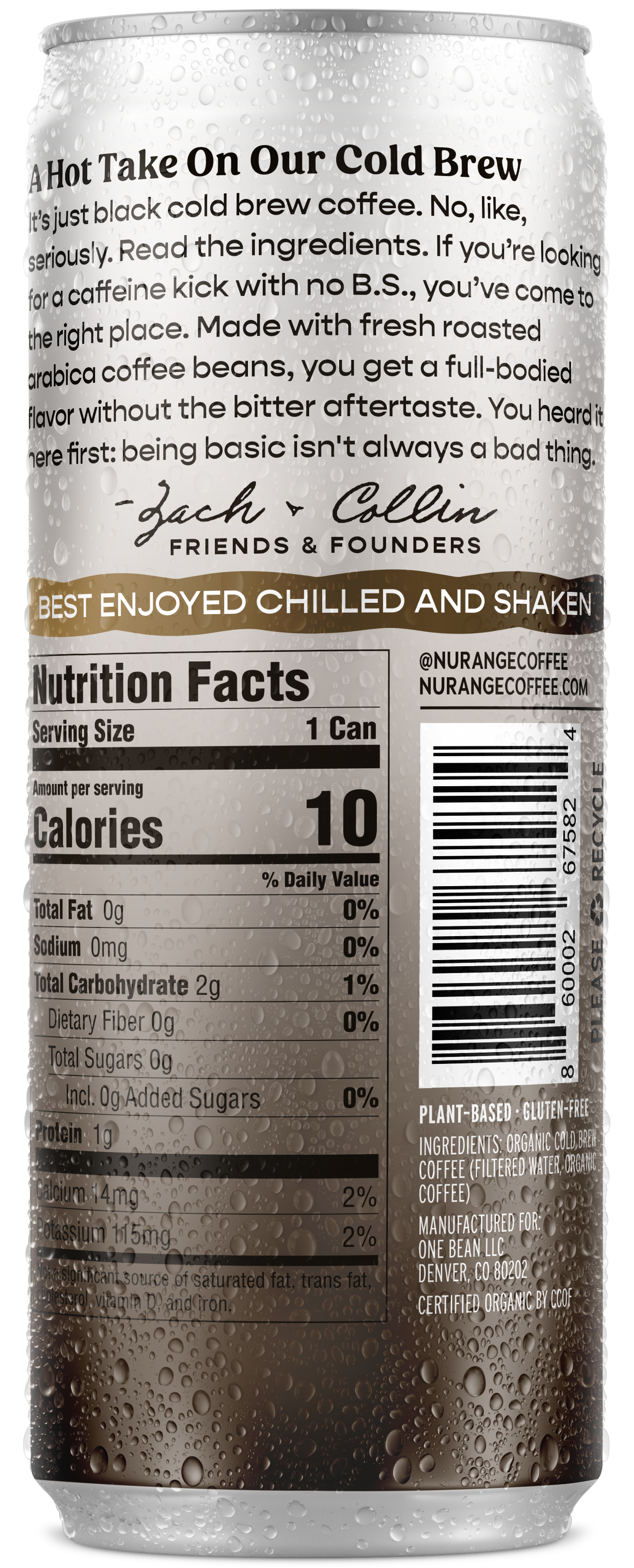Black Cold Brew - 12- Pack