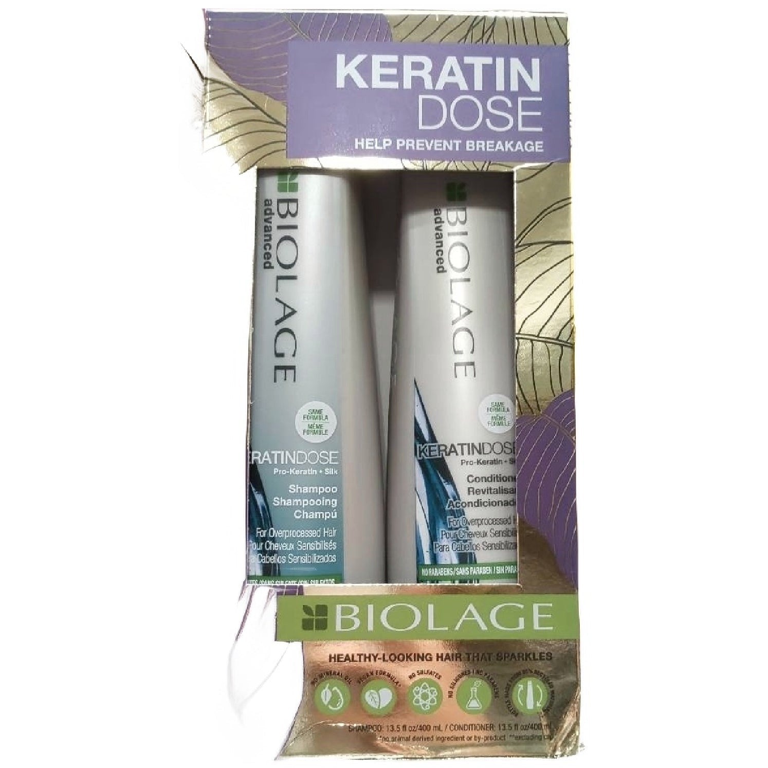 Biolage Keratindose Shampoo & Conditioner Gift Set