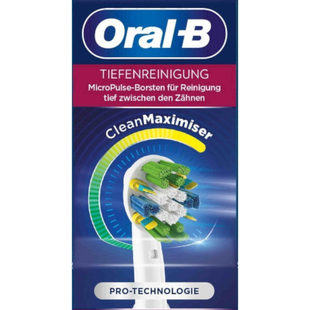 Oral-B Deep Clean FlossAction CleanMaximiser Brush Heads, 3-Pack – German Import