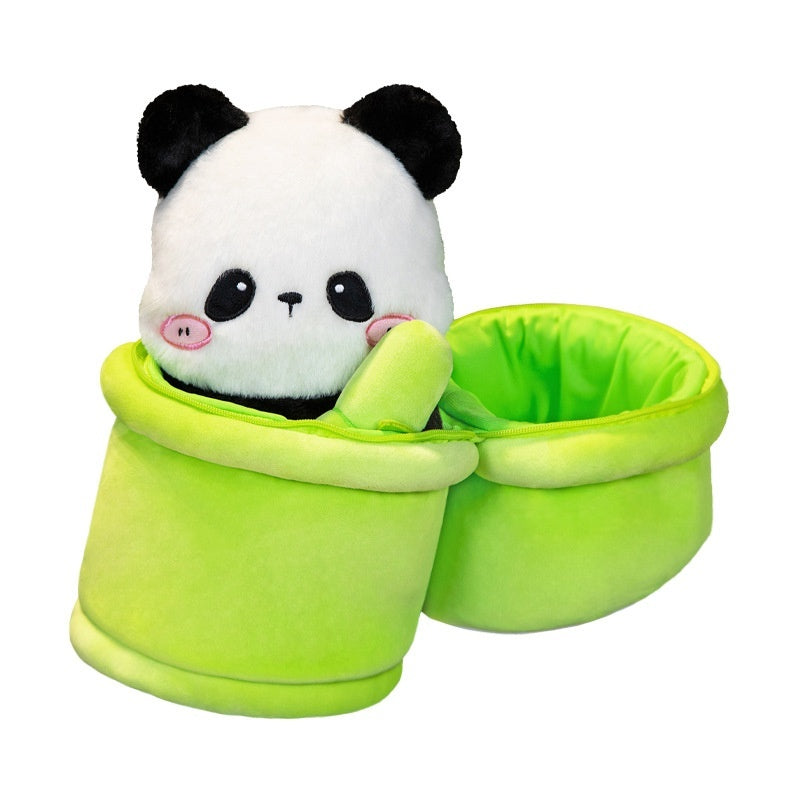 Bear Youcheng Bamboo Cute Backpack Plush Toy