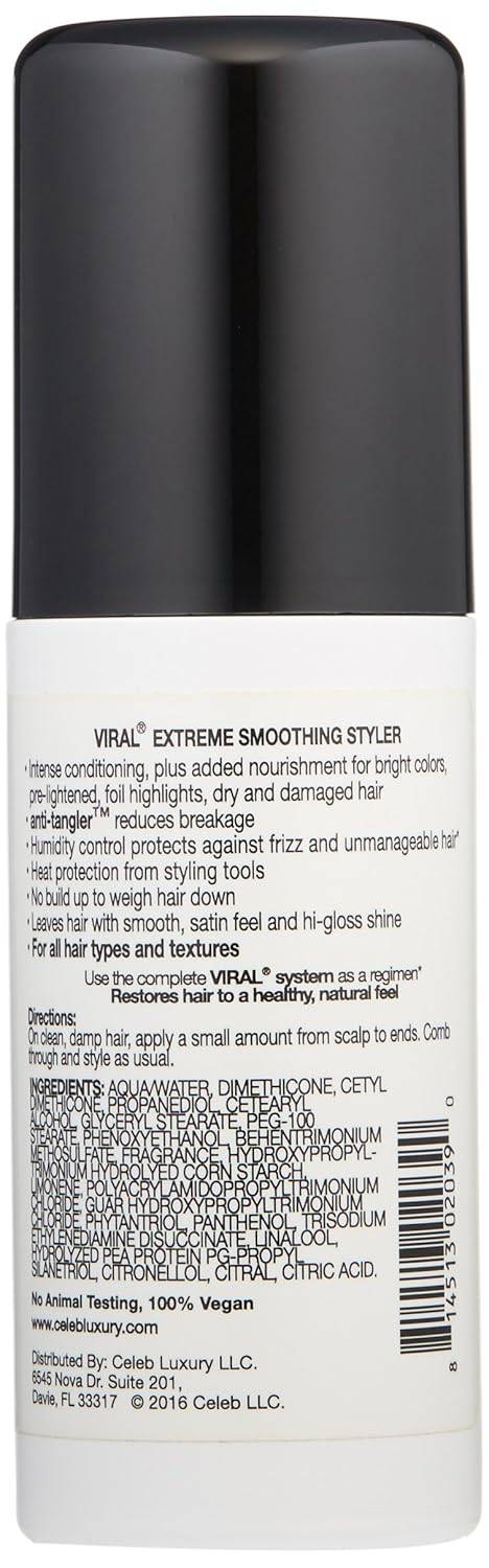 Celeb Luxury Leave-In Vegan Professional Hair Styler 3.4 fl oz