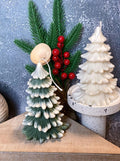 Christmas Tree Cedar Candles | Holiday Decor